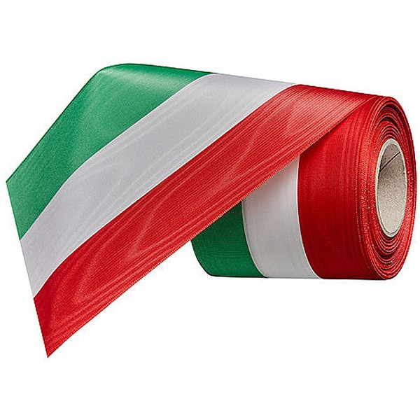 Nationalband Italien-NRW, 100mm breit / 25m-Rolle