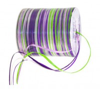 Raffia - Multicolor: 10mm breit / 50m-Rolle, flieder-lila-grün-weiss Raffia - Multicolor: 10mm breit / 50m-Rolle, flieder-lila-grün-weiss