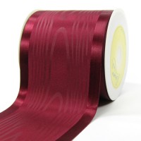 Satinband-Tischband Luxury: 100 mm breit / 20 m-Rolle, bordeaux. Satinband-Tischband Luxury: 100 mm breit / 20 m-Rolle, bordeaux.