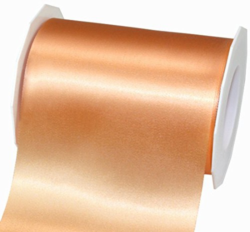 Satinband-ADRIA, Tischband: 112 mm breit / 25-Meter-Rolle, apricot