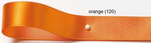 Satinband SINFINITY - orange (120)