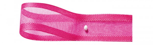 Florband: 25mm breit / 25m-Rolle, pink