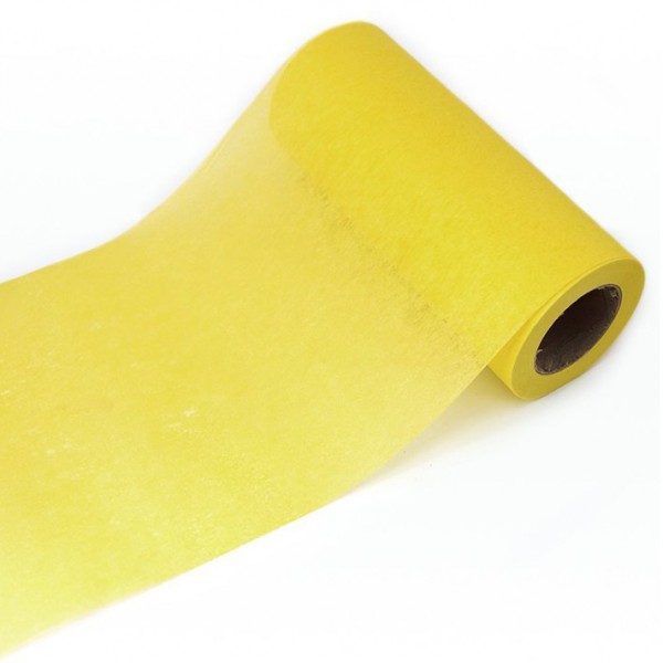 Dekovlies: 200mm breit / 25m-Rolle, hellgelb