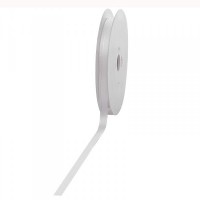 Taftband-VISCO, weiss: 8mm breit / 50m-Rolle Taftband-VISCO, weiss: 8mm breit / 50m-Rolle