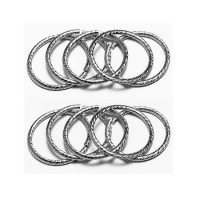 Deko-Hochzeitsringe, silber - 30mm Ø Deko-Hochzeitsringe, silber - 30mm Ø