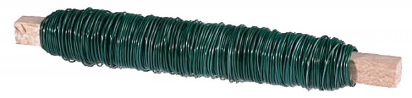 Wickeldraht, grün lackiert: 0,65 mm Ø - 38 Meter.