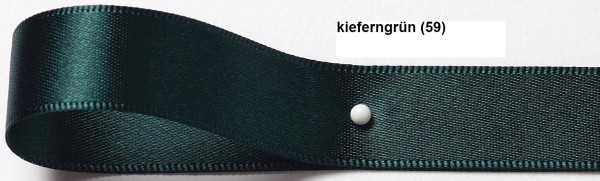 Satinband, kieferngrün (59) 15mm x 50-Meter-Rolle