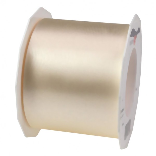 Satinband-ADRIA, Tischband: 72 mm breit / 25-Meter-Rolle, creme