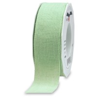 LEINEN, mintgrün, 40mm breit / 15m-Rolle LEINEN, mintgrün, 40mm breit / 15m-Rolle
