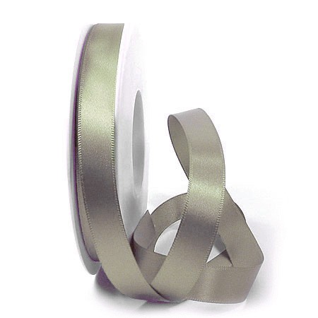 Satinband-SINFINITY, schilfgrün: 15mm breit / 25m-Rolle