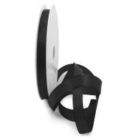 Taftband, schwarz: 8mm breit / 50m-Rolle Taftband, schwarz: 8mm breit / 50m-Rolle