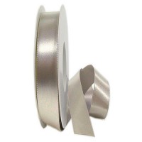 Satinband SINFINITY, taupe: 15mm breit / 25m-Rolle, mit feiner Webkante. Satinband SINFINITY, taupe: 15mm breit / 25m-Rolle, mit feiner Webkante.