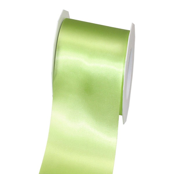 Satinband-ADRIA, Tischband: 72mm breit / 25m-Rolle, pistazie