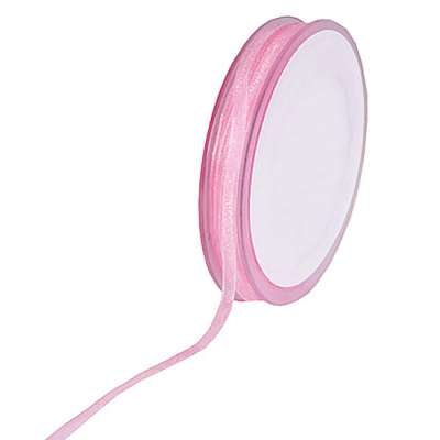 Fertigschleifen Aus Satin – Rosa, 15 Mm Bandbreite, 25 Stück, Selbstklebend, Für Geschenke
