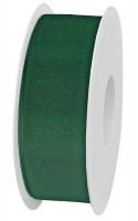 Taftband, dunkelgrün: 40mm breit / 50m-Rolle, mit feiner Webkante. Taftband, dunkelgrün: 40mm breit / 50m-Rolle, mit feiner Webkante.