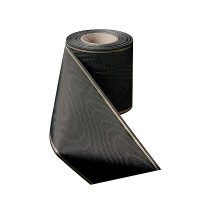 Kranzband Verzugs-Moiré PIQUET, schwarz Kranzband Verzugs-Moiré PIQUET, schwarz