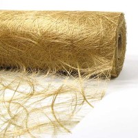 Original Sizoweb Dekovlies: 30cm / 25m-Rolle, gold. Original Sizoweb Dekovlies: 30cm / 25m-Rolle, gold.