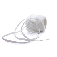 PAPER-Raffia-Bast, weiß: 5mm breit / 50m-Rolle PAPER-Raffia-Bast, weiß: 5mm breit / 50m-Rolle
