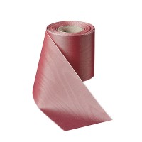 Kranzband Verzugs-Moiré UNI-Webkante, flamingo Kranzband Verzugs-Moiré UNI-Webkante, flamingo