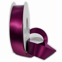 Satinband SATINA, fuchsia: 25 mm breit, 50 Meter Satinband SATINA, fuchsia: 25 mm breit, 50 Meter