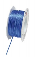 Satinkordel, himmelblau: 3 mm breit / 50-Meter-Rolle Satinkordel, himmelblau: 3 mm breit / 50-Meter-Rolle