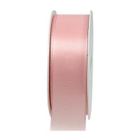 Taftband, rosa: 40mm breit / 50m-Rolle, mit feiner Webkante. Taftband, rosa: 40mm breit / 50m-Rolle, mit feiner Webkante.