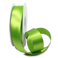 Satinband-SINFINITY, lindgrün: 25mm breit / 25m-Rolle, mit feiner Webkante Satinband-SINFINITY, lindgrün: 25mm breit / 25m-Rolle, mit feiner Webkante