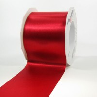 Satinband-ADRIA, Tischband: 72 mm breit / 25-Meter-Rolle, rot Satinband-ADRIA, Tischband: 72 mm breit / 25-Meter-Rolle, rot