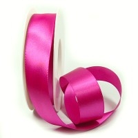 Satinband SATINA, magenta: 25 mm breit, 50 Meter Satinband SATINA, magenta: 25 mm breit, 50 Meter