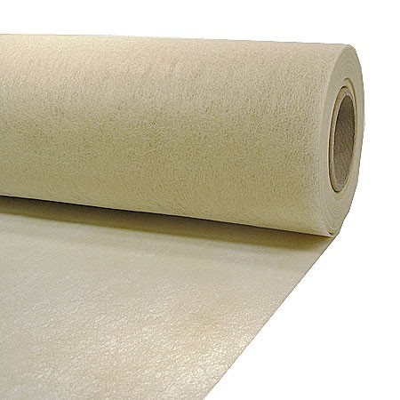 Dekovlies: 200mm breit / 25m-Rolle, creme