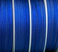 Gummiband 5mm breit / 20m-Rolle, blau -waschbar bis 60º Grad Gummiband 5mm breit / 20m-Rolle, blau -waschbar bis 60º Grad