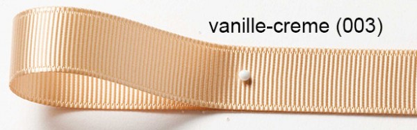 Ripsband - vanille-creme (003)