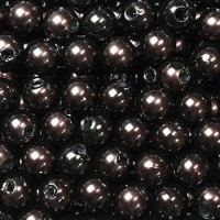 Dekoperlen, dunkelbraun Dekoperlen, dunkelbraun