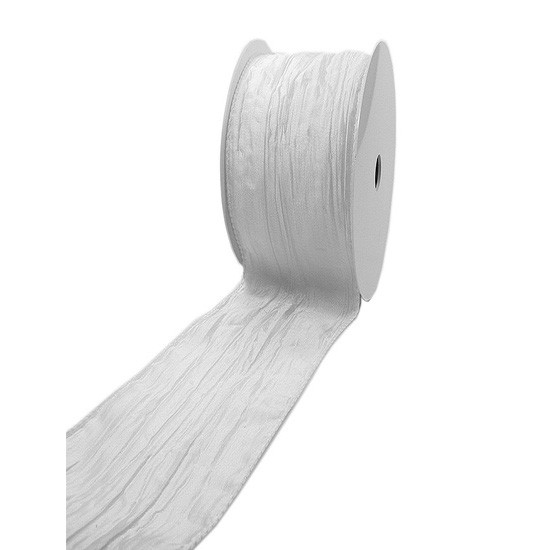 Crashband: 50mm breit / 10m-Rolle, mit Drahtkante