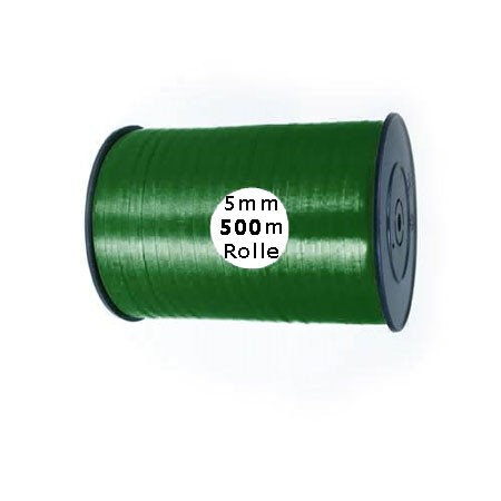 Ringelband: 5mm breit / 500m-Rolle, tannengrün