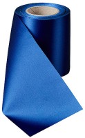 Kranzband SUPER-Satin-UNI, enzianblau Kranzband SUPER-Satin-UNI, enzianblau