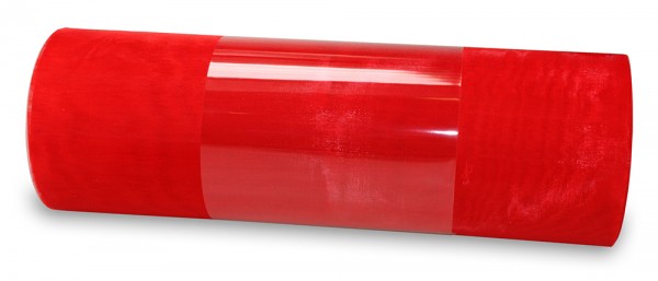 Organzaband: 280mm breit / 10m-Rolle, rot; 8ORG6065