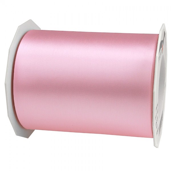 Satinband-ADRIA, rosa: 112 mm breit / 25 m - Tischband