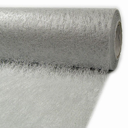 Deko-Vlies: 230mm breit / 20m-Rolle, silber