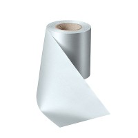 Kranzband SUPER-Satin-UNI, hellgrau Kranzband SUPER-Satin-UNI, hellgrau
