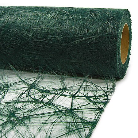 Sizoweb Dekovlies: 30cm / 5m-Rolle, dunkelgrün.