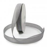 Leinenband-NATURAL, 16mm breit / 20m-Rolle, silber-grau. Leinenband-NATURAL, 16mm breit / 20m-Rolle, silber-grau.