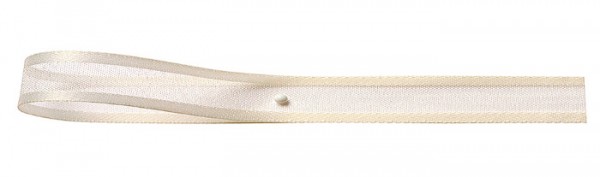 Florband: 10mm breit / 25m-Rolle, creme