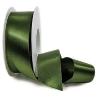 Satinband SINFINITY, moosgrün: 38mm breit / 25m-Rolle, mit feiner Webkante. Satinband SINFINITY, moosgrün: 38mm breit / 25m-Rolle, mit feiner Webkante.