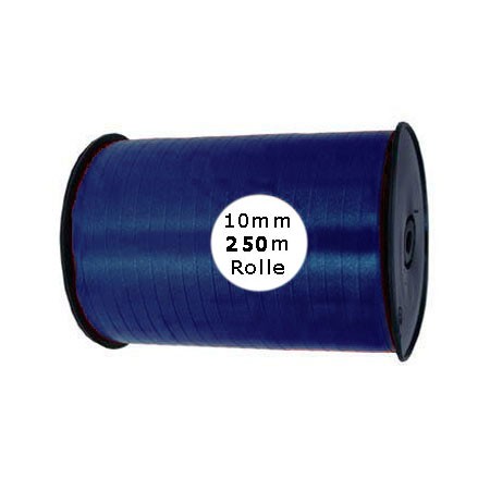 Ringelband: 10mm breit / 250m-Rolle, marineblau