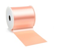 Satinband-ADIRA, apricot: 100 mm breit / 25 m - Tischband Satinband-ADIRA, apricot: 100 mm breit / 25 m - Tischband