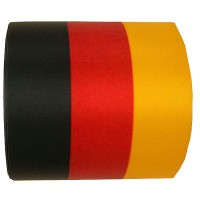 Nationalband Deutschland, 100mm breit / 25m-Rolle Nationalband Deutschland, 100mm breit / 25m-Rolle