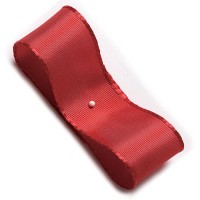 Drahtkantenband: 60mm breit / 25m-Rolle, rot Drahtkantenband: 60mm breit / 25m-Rolle, rot