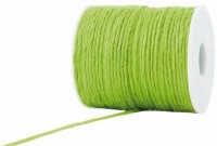 Jutekordel, lindgrün: 2mm breit / 100m-Rolle. Jutekordel, lindgrün: 2mm breit / 100m-Rolle.
