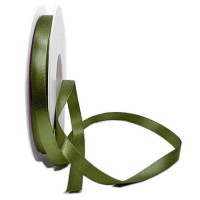 Satinband SINFINITY, olivgrün: 15mm breit / 25m-Rolle, mit feiner Webkante. Satinband SINFINITY, olivgrün: 15mm breit / 25m-Rolle, mit feiner Webkante.